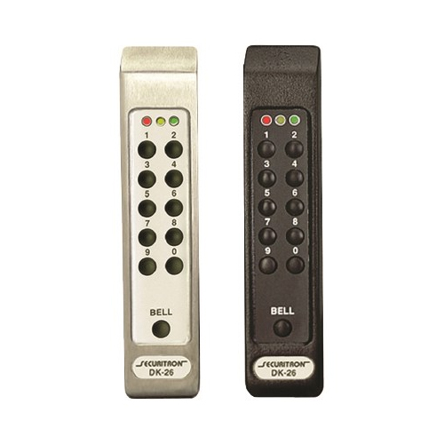 DIGITAL KEYPAD SYSTEM,NARROW  STILE,BLACK - Keypads